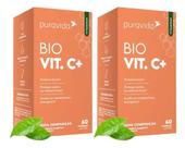 Kit 2 Bio Vit C+ Puravida 60 Cáps vitamina c