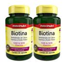 Kit 2 Biotina Cabelo Unhas e Vitaminas 60 Capsulas