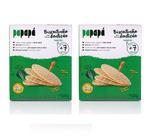 Kit 2 Biscoito Infantil Fase da Dentição Vegetais Papapá 72g