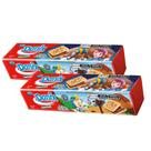 Kit 2 Biscoito Recheado Danix Sabor Chocolate 130g