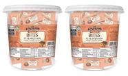 Kit 2 Bites - Pé de Moça Com Cobertura Chocolate 600g