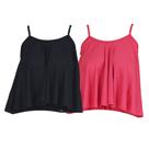 Kit 2 Blusas Camiseta Regata Godê Ribana