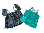 Kit 2 blusas de cetim feminina