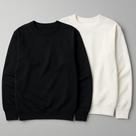 Kit 2 Blusas de Moletom Gola Careca Unissex Premium Streetwear Inverno
