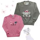 Kit 2 Blusas De Moletom Infantil Paraiso Do Conjunto 4 Ao 8 Kit 2 Blusas De Moletom Infantil Paraiso Do Conjunto 4 Ao 8