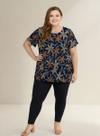 Kit 2 Blusas Sra Plus Size M/C Liganete Bossi 303 Casapaula