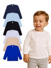 Kit 2 Blusas Térmicas Bebê Menino Manga Térmicas Manga longa Inverno Infantil menino bebê