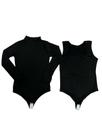 Kit 2 Body Feminino Manga Longa Cacharrel e Regata