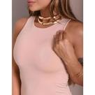 Kit 2 Body Suplex Regata Feminino Zaha Casual Premium