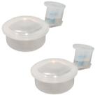 Kit 2 Boias Transparente para Bebedouro de Barro