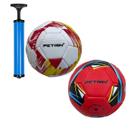 kit 2 Bola De Futebol Campo material sintético brinquedo infantil para criança n5 com bomba de encher