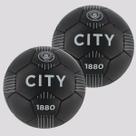 Kit 2 Bolas Machester City Campo Preta Kit 2 Bolas Machester City Campo Preta