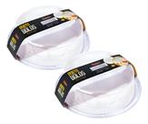Kit 2 Boleira Acrilico Premium Cristal Porta Bolo Ambiente