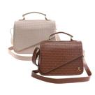 Kit 2 Bolsa Feminina Pequena Tiracolo Clucth Elegante Compacta Alça Ajustável