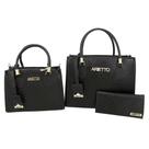 Kit 2 Bolsas Baú Grande + Baú Média E Carteira Kit 2 Bolsas Baú Grande + Baú Média E Carteira