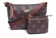 Kit 2 bolsas em monograma