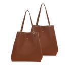 Kit 2 Bolsas Feminina Saco Grande Espaçosa Tote Alça De Ombro