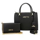 Kit 2 Bolsas Femininas Baú Grande Trançada + Festa Clutch Kit 2 Bolsas Femininas Baú Grande Trançada + Festa Clutch