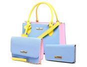 Kit 2 Bolsas Tranversais Feminina Com Carteira Moda Feminina Várias Cores e Modelos Original Bolsa Baú