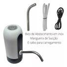 KIT 2 Bombas Galão Água Puxador Elétrico Recarregável Usb