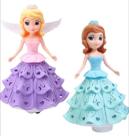 Kit 2 Boneca Ana E Elsa Frozen 21cm Emite Som Luz E Anda
