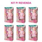 Kit 2 Bonecas Baby Faz Xixi De Verdade + Mamadeira + Fralda