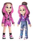 Kit 2 Bonecas Emilly Vick E Katlen Irmãs Dos Rosa Youtuber