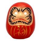 Kit 2 Boneco Daruma Omiyague Presente Buda Sorte Amuleto 9,0 cm