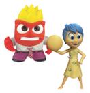 Kit 2 Bonecos Divertidamente Alegria E Raiva Do Filme Disney Articulados Pixar