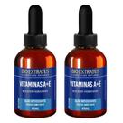 Kit 2 booster hidratante vitamina a + e 40ml bio extratus