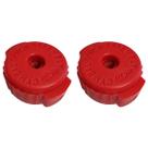 Kit 2 Borboleta Quick Release Engate Rápido Vermelha