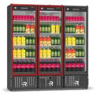 Kit 2 Borracha Gaxeta Expositor Para Refrimate Vcm3p 67x146