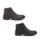 Kit 2 Bota Masculina Casual Coturno Cano Baixo Confortavel Com Ziper