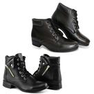 Kit 2 Botas Feminina Cano Curto Conforto Casual Dia a Dia