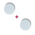 Kit 2 Botões Brancos Manipulo Purificador Viváx - IBBL