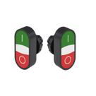 Kit 2 Botões Duplo Weg Face Iluminada Csw 1NA+1NF Sinaliza