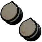 Kit 2 Botões Knob do Timer para Fritadeira Mondial AFN-50 FB