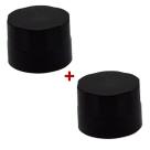 Kit 2 Botões Pretos Manipulo Purificador Viváx - IBBL