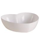 Kit 2 Bowl Coração Tigela LE CHEF 21x18x6 Cm Branca