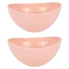 Kit 2 Bowls Alimentos Multiuso Petisco 600ml Rosa Kit 2 Bowls Alimentos Multiuso Petisco 600ml Rosa