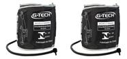 Kit 2 Braçadeiras Premium 33x43cm - Para Medidores Digitais Preto