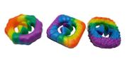 Kit 2 Brinquedos Pop It Snapper Anti-stress Apertar Anel Fidget Hand Grip