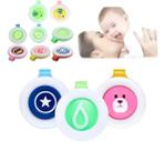 Kit 2 Broches Para Bebê Citronela Repelente Anti Mosquito
