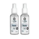 Kit 2 Brumas Prata Castilla 120mL Glow Natural, Hidratação, Fixação e Nutrição com Pitaya