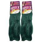 Kit 2 Cabelo Jumbo Tranças Hiper X Jumbão Box Braid