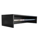 Kit 2 Cabideiro Arara De Parede Estante Roupa 90cm MDF Preto Kit 2 Cabideiro Arara De Parede Estante Roupa 90cm MDF Preto