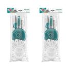 Kit 2 Cabo Mop Giratório Esfregão Fit Flash Limp