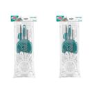 Kit 2 Cabo Pra MOP Giratório Fit Flash Limp Completo Top Peças para Reposição RMOP0115