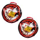 Kit 2 Cabos Chupeta Para Carga Bateria Automotivo 500a 3,5m