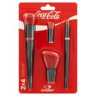 Kit 2 Cabos de Pinceis 4 Cerdas Coca Cola Condor Kit 2 Cabos de Pinceis 4 Cerdas Coca Cola Condor